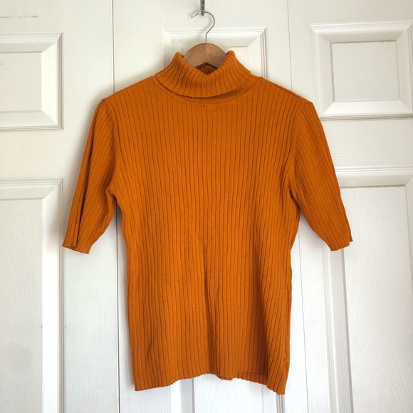 Charter Club Sweaters - Vintage Orange Turtleneck Sweater